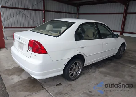 2004 Honda Civic Lx из США, поврежденный, VIN JHMES16564S001655
